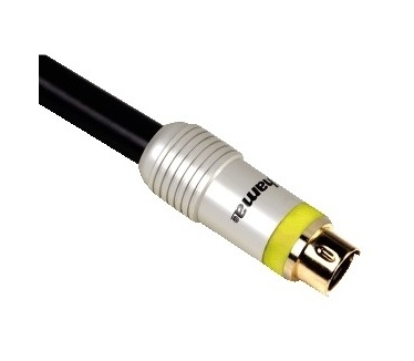 Hama Connection Cable S-Video Plug - S-Video Plug, 1.5 m