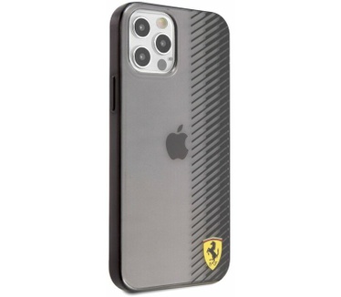Ferrari On-Track Gradient Back Case iPhone 12/12 Pro (6.1") Zwart Zwart
