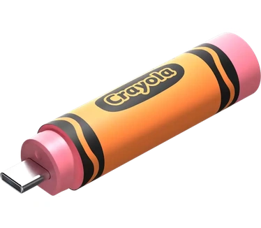 Sandisk Crayola 128GB Oranje