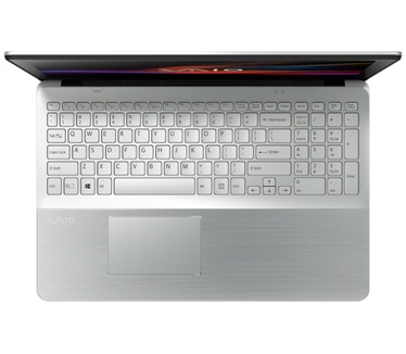 Sony Vaio SVF15N1S2E Zilver (Belgisch model)