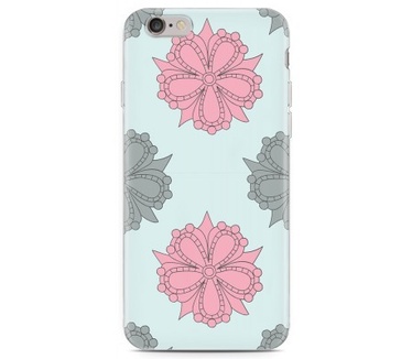 Just in Case iPhone 6/6S hoesje Mandala Bloemen Groen