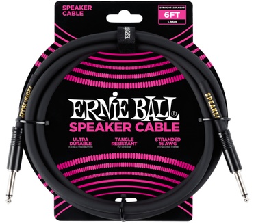 Ernie Ball P06072 Zwart