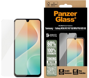 PanzerGlass PanzerGlass® Screen Protector Samsung Galaxy M17 5G | M36 | A17 | A17 5G | M16 | F16 | A26 5G | Ultra-Wide Fit