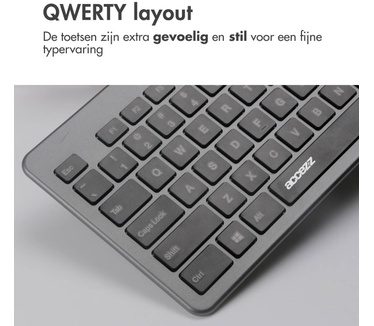 Accezz Premium Desktop Bluetooth Keyboard
