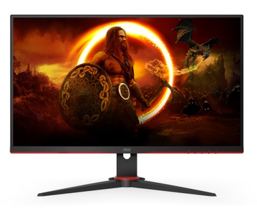 AOC 24G2AE/BK Rood, Zwart