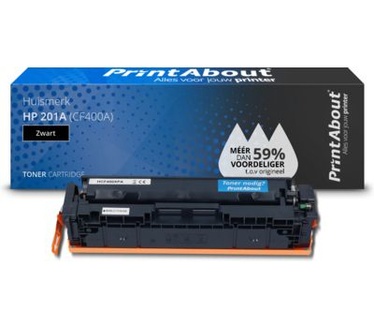 PrintAbout Huismerk HP 201A (CF400A) Toner Zwart