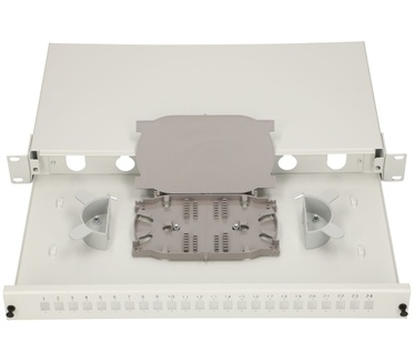 Bouncepad 24 CORE FIBER OPTIC PATCH PANEL WHITE V2