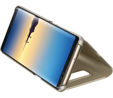 Samsung Galaxy Note 8 Clear View Standing Cover (Galaxy Note 8) Goud