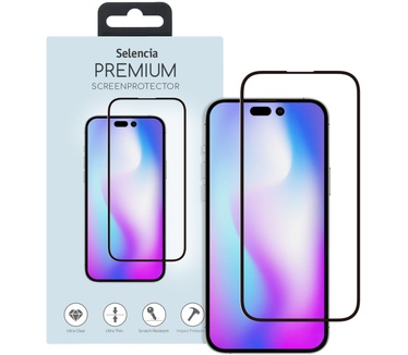 Selencia Gehard Glas Premium Screenprotector iPhone 14 Pro