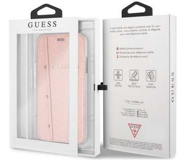 Guess Kaia Book Case Apple iPhone 6/6S/7/8 (4.7") - Roségoud  Rosé Goud
