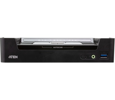 Aten 3-poorts USB-C DisplayPort Hybrid KVMP-switch