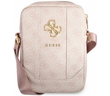 Guess 4G Metal Logo Universele Tablet Tas (8 Inch) - Roze