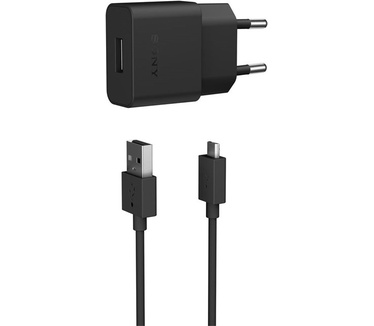 Sony Mobile Charger UCH20c - lader inclusief USB-C kabel - zwart
