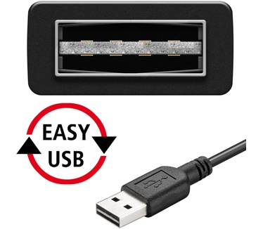 Goobay USB A/Micro USB B, 1 m