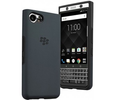 BlackBerry KEYone Dual Layer Shell Zwart/Blauw