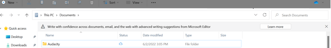 Windows 11 Insider Preview Build 22572 advertenties