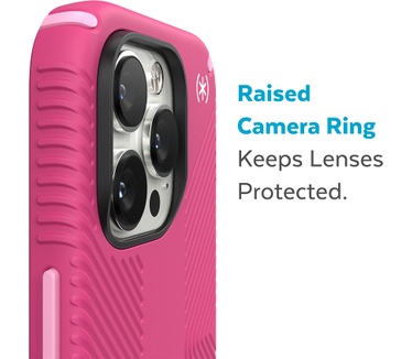 Speck Presidio2 Grip + MS Apple iPhone 14 Pro Max Digital Pink - with Microban