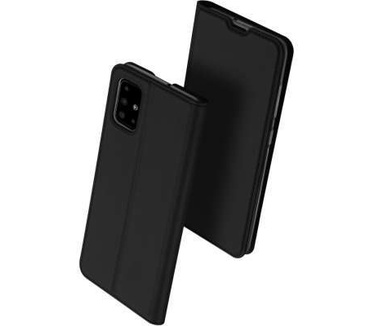 Dux Ducis Samsung Galaxy A51 TPU Wallet Case - Zwart