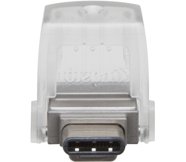 Kingston DataTraveler microDuo 3C 64GB Wit