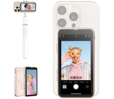 Telesin Selfie Vlog Monitor Magnetisch 4 inch - Champagne