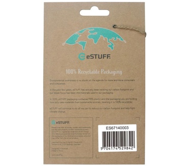 eStuff Magnetic Hybrid Clear Case for iPhone 13 Pro (iPhone 13 Pro) Transparant