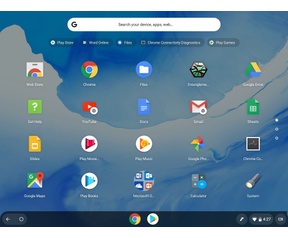 Chrome OS 72 Tablet