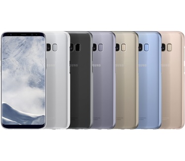 Samsung Galaxy S8 Plus Clear Cover (Galaxy S8+) Goud