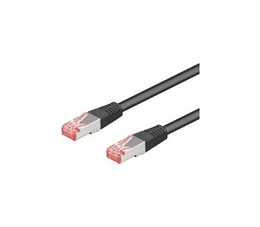 Goobay CAT 6-200 SSTP PIMF Black 2m