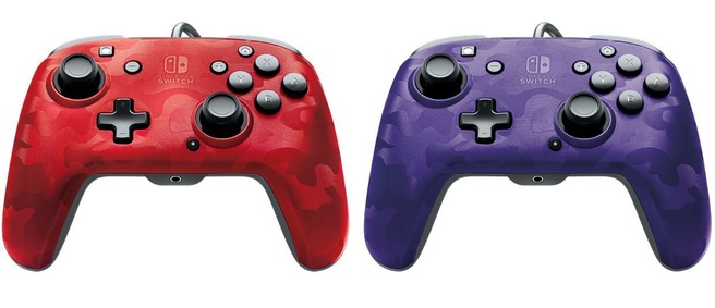 PDP FaceOff DeLuxe+ Audio Wired for Nintendo Switch controller