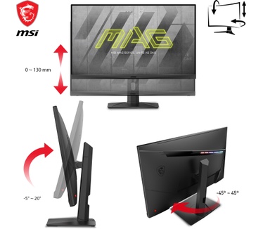 MSI MAG321QR-QD Zwart