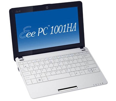 Asus Eee PC 1001HA 10/N270/1/160/XP/Wit