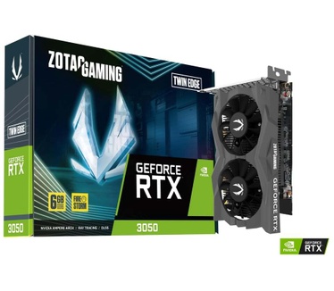 Zotac Gaming GeForce RTX 3050 6GB GDDR6 Twin Edge