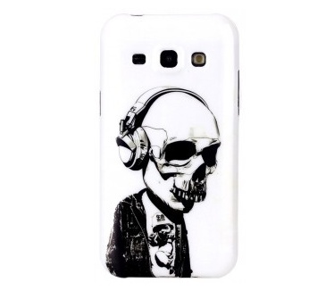 qMust Samsung Galaxy J5 TPU Case - Skull