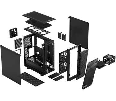 Fractal Design Meshify 2 Compact Black TG Dark Tint