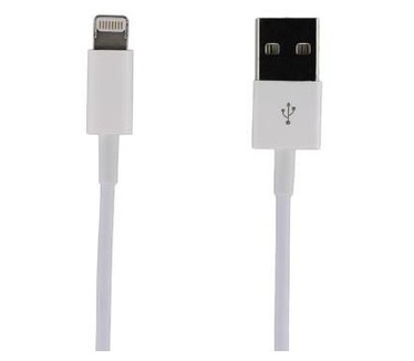 qMust Lightning kabel 100cm - Wit