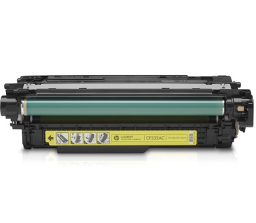 HP 654A Ylw Contract LJ Toner Cartridge