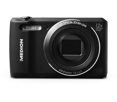 Medion LIFE ® ® P44022 20 MP digitale WiFi camera Zwart