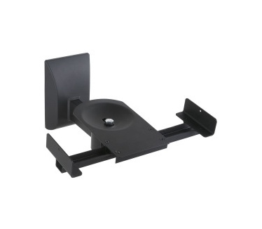 Techly Couple Speakers Wall Brackets up to 25kg Black ICA-SP SS201
