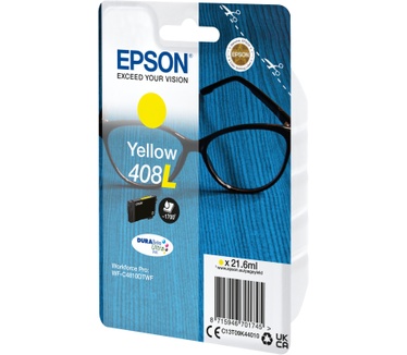 Epson Singlepack Yellow 408L DURABrite Ultra Ink