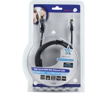 HQ Products 1.5m HDMI - mini HDMI 1.4 M/M