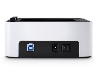 Fantec AluDOCK2X USB3.0 Clone Docking Station Wit