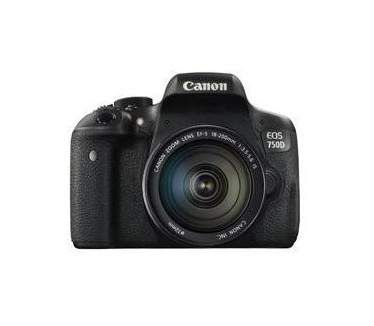 Canon EOS 750D + 18-200mm f/3.5-5.6 iS Zwart