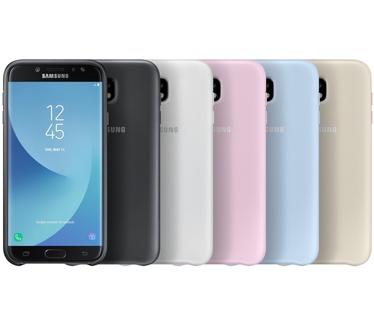 Samsung Galaxy J7 (2017) Dual Layer Cover (Galaxy J7) Zwart