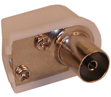 Sandberg Aerial Connector F 9.5mm (90ø)