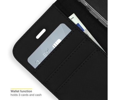 Accezz Wallet Softcase Bookcase Xiaomi Mi 11i - Zwart (Mi 11i) Zwart