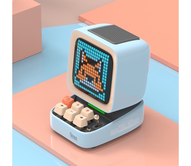 Divoom Ditoo-Pro Retro Pixel Art Blauw