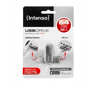 Intenso iMobile Line Pro 64GB Zilver