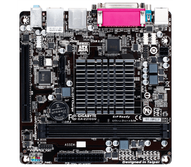 Gigabyte GA-E2100N [AM1 mini-ITX AMDÂ® E1-2100 dual-core Radeon? HD 8210]