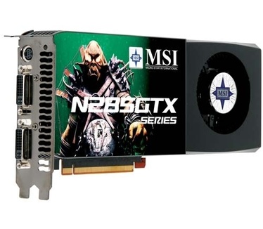 MSI N285GTX-T2D1G-OC