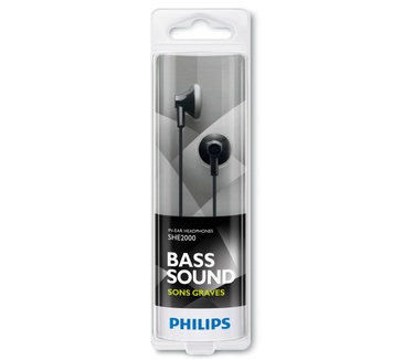 Philips SHE2000 (Grijs, Zwart)